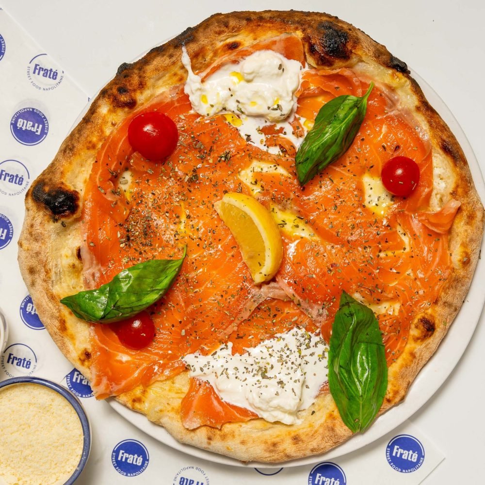 Pizza Saumon